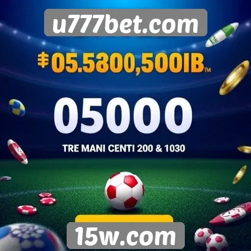 Promoções e bônus oferecidos por u777bet.com